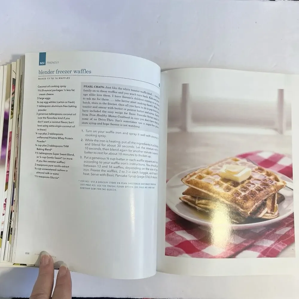 Trim Healthy Mama Trim Healthy Table Paperback Cookbook Cooking Recipes